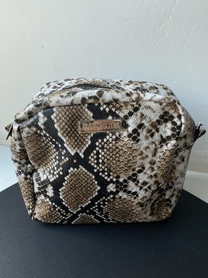 Cosmopolitan Kunstleder Kosmetik Make-up Schmink Tasche Snake Beautybag Neu