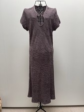 Vintage Tanya Sarne Era Ghost Crepe Dress Size M