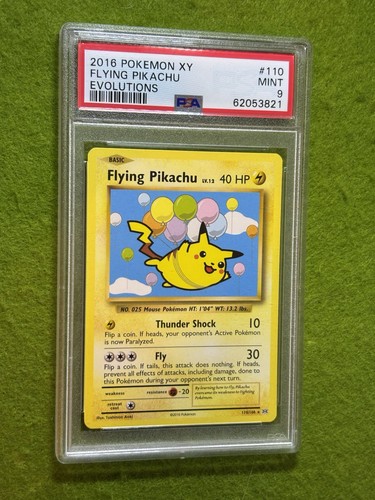 Pokémon Flying Pikachu POKEMON TCG PSA 9 TARJETA COMO NUEVA Evoluciones 2016 Pokémon XY MT - Imagen 7 de 24