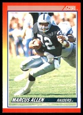 Marcus Allen 1990 Score #230 Los Angeles Raiders NFL READ FREE SHIP