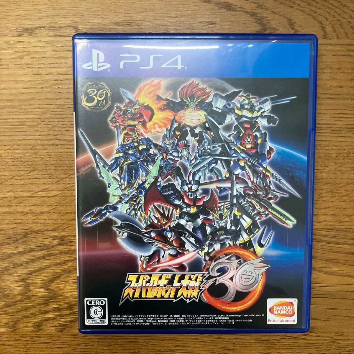 PS4 Super Robot Wars 30 PlayStation 4 Sony Bandai Namco With Case Japan