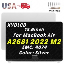 OEM for MacBook Air 13" M2 A2681 2022 Retina LCD Screen Display Assembly Silver
