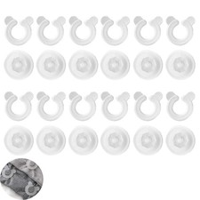 12 Set Duvet Cover Clips Down Comforter Grippers No-Pin Safety Clamp Buckles