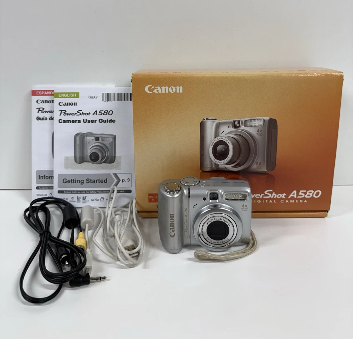 Canon デジタルカメラ PowerShot A580　稼動品 美品】Canon デジタルカメラ PowerShot A580 稼動品 【公式通販】