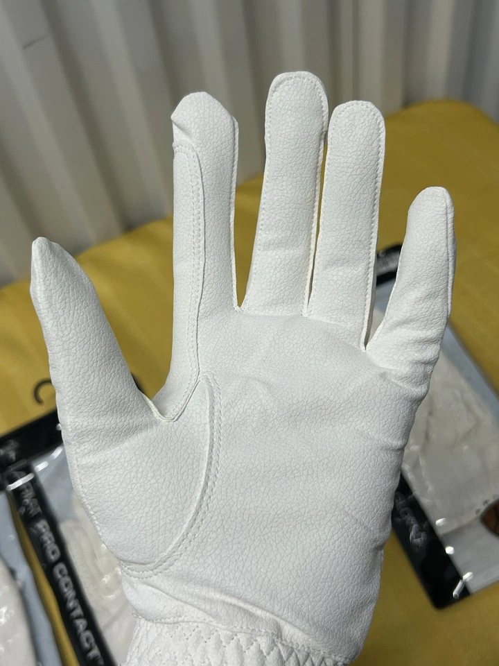 Guantes de equitación ariat pro contact blancos Foto 4 de 4