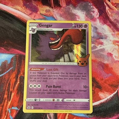 Pokemon TCG Gengar 057/198 Trick or Trade (Halloween 2022) Holo