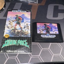 Shining Force Game & Manual- Sega Genesis