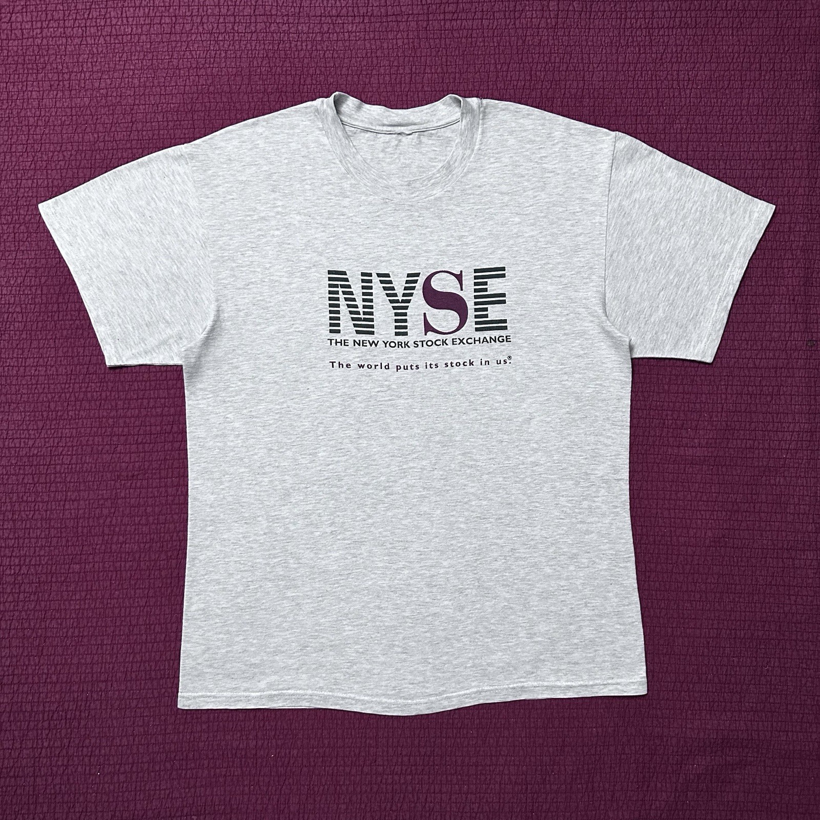 Vtg 90s NYSE New York Stock Exchange T-Shirt Sz XL Finance Banking NYC Investing image 2