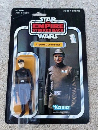 STAR WARS ESB Imperial Commander 1980 Vintage Kenner 41B Sealed Card MOC Nice