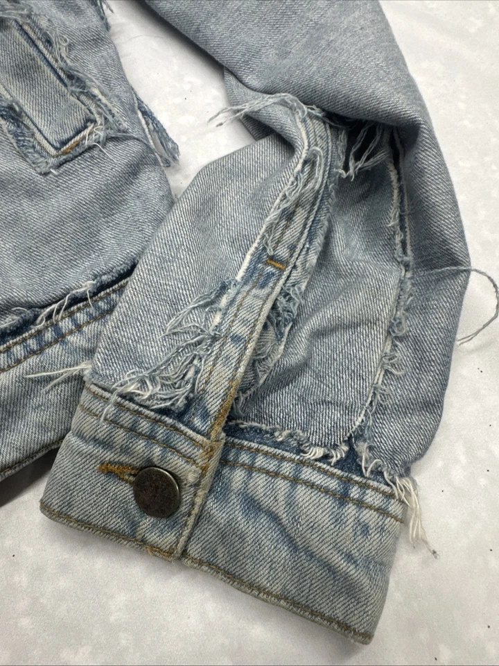 CHAQUETA VAQUERA H&M X Maison Martin Margiela Denim Envejecida RE:EDICIÓN MEDIANA M5 Foto 3 de 4