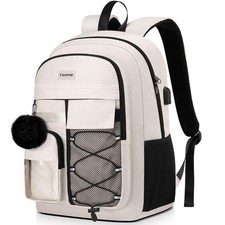 School Laptop Backpack Teens Bookbag: 15.6 Inch Middle High School Backpacks ...