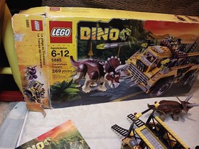 LEGO Dino 5885 Triceratops Trapper 2012 Dinosaur buildup