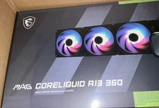 MSI MAG Coreliquid A13 360 Black - AIO ARGB Liquid Cooling - 360mm Radiator