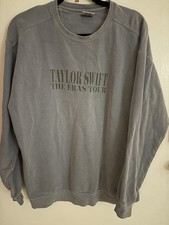 Taylor Swift Eras Tour Official Blue Crewneck Sweatshirt - BRAND NEW LARGE