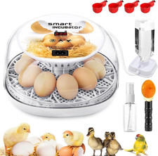Automatic Egg Incubator with Turning Control for Hatching Chicken, Duck, Goose,