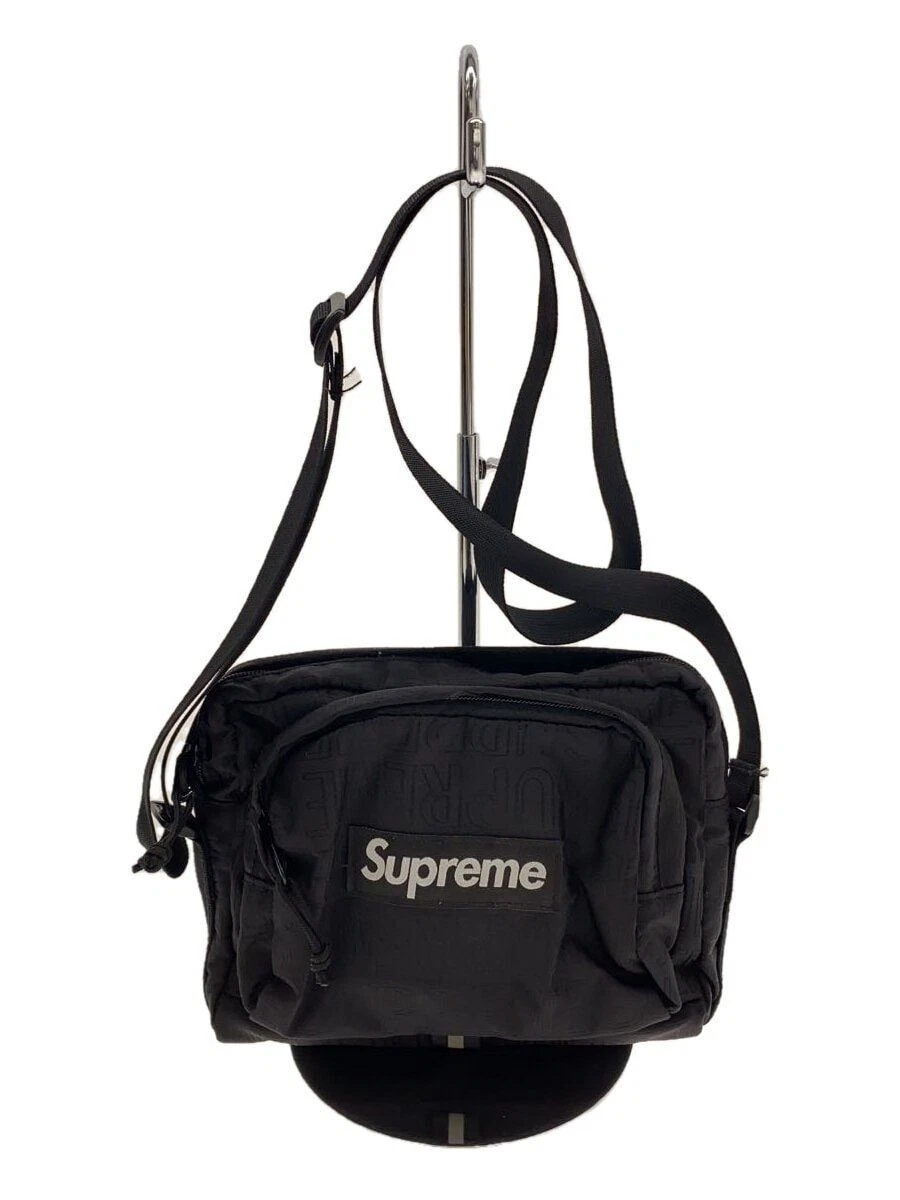 Sac bandoulière Supreme noir occasion