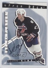 1994-95 Upper Deck Be a Player Signatures Derek King #6 Auto 0l2