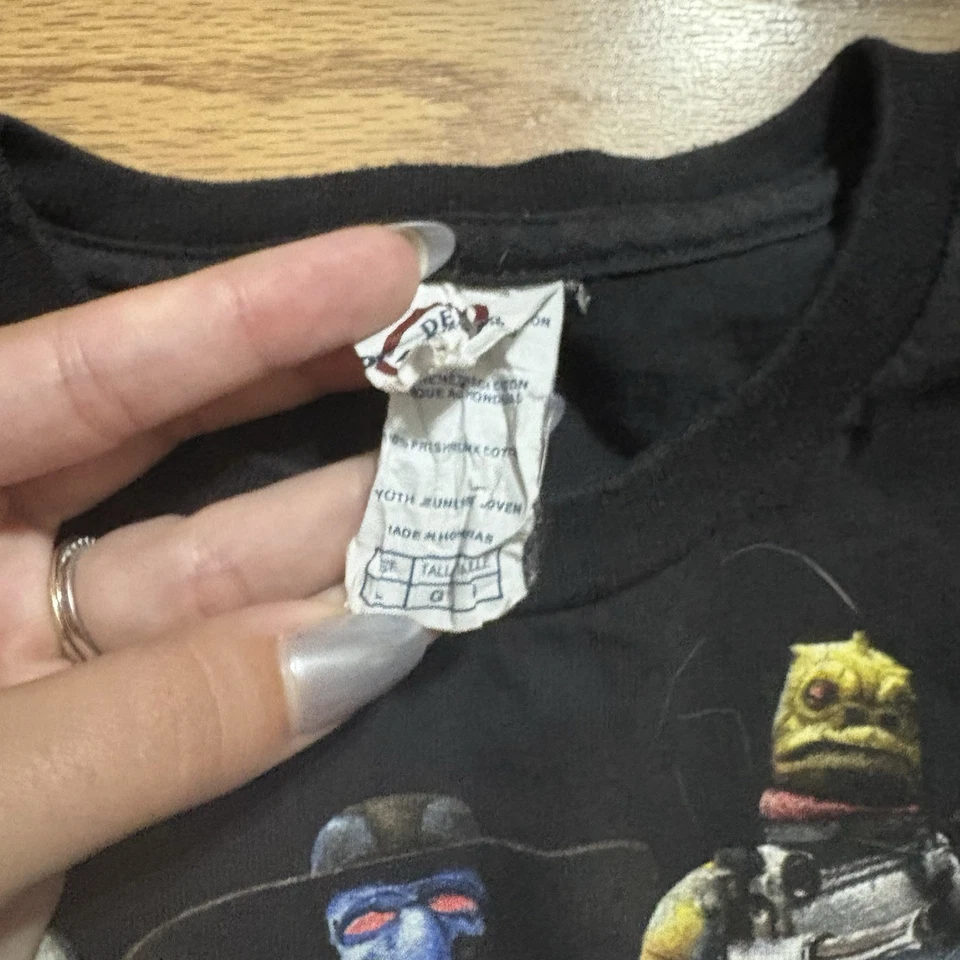 Y2K 2000s Star Wars Clone Wars Shirt Youth Large - Image 3 of 3