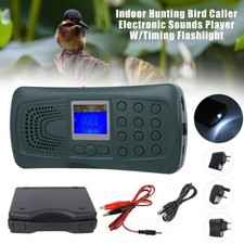 Lettore Suoni Elettronico Caccia Uccellini da Interno con Torcia Temporizzata 110-240V
