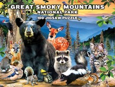 MasterPieces - Wildlife of Great Smoky Mountains - 100 Piece Jigsaw Puzzle