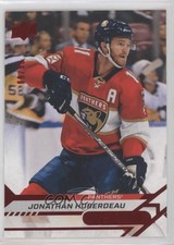 2020-21 Upper Deck Overtime Red 9/99 Jonathan Huberdeau #85 av1