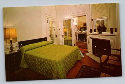 Vintage International Eastern Star Temple Bedroom Postcard Washington DC