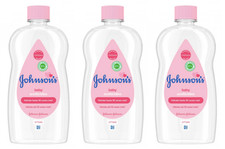 Johnson's Hydrating Baby Oil Pack of 3 300 ML Johnson Johnson