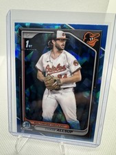 2024 1st Bowman Chrome Draft Sapphire Chase Allsup #BDC-123 Baltimore Orioles