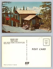 Salida CO-Colorado, Monarch Crest Aerial Tram Building Card Vintage Postcard