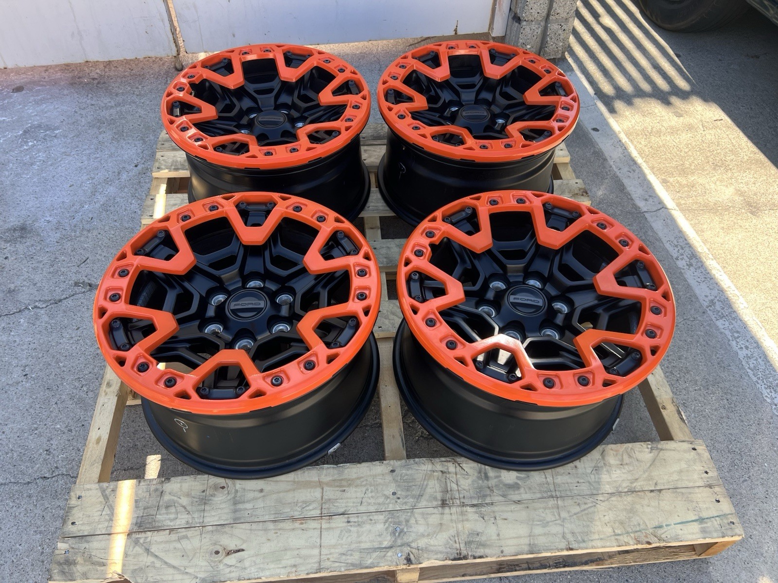 17” FORD RAPTOR R FACTORY OEM WHEELS RIMS BEADLOCK BEAD LOCK 2025 ...