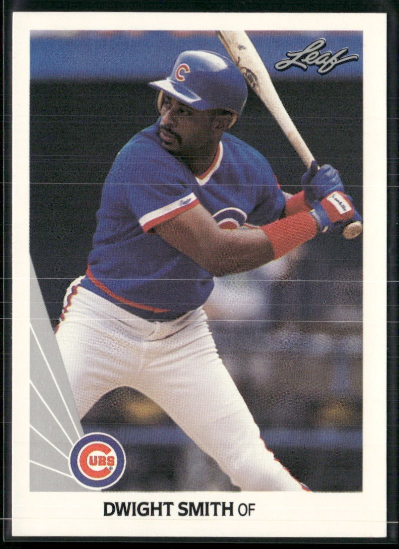 Dwight Smith 1990 Leaf #255 Chicago Cubs