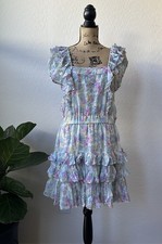 NWT Love Shack Fancy Floral Mini Dress Size L