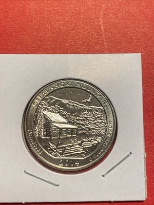 2014-S Great Smoky Mountains Quarter Uncirculated BU Free Shipping