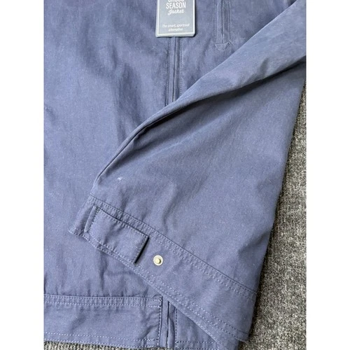 NWT Roundtree & Yorke The Cross Season Jacket Navy Blue Size XL Casual Coat image 5