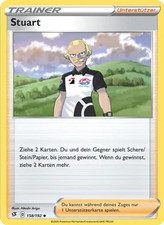 Stuart / Pokémon Karte / Deutsch / Clash der Rebellen / Reverse Holo