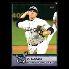 Tad Ratliff 2019 Wilmington Blue Rocks Team Set Baseball Card MLB NM