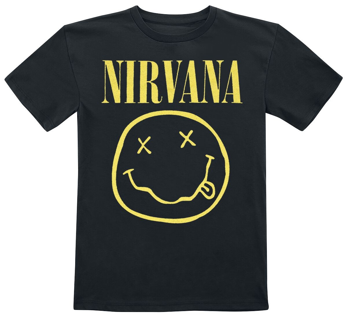 Детская футболка унисекс Nirvana с логотипом schwarz Band-Товары Группы 3990₽
