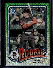 2024 Bowman Chrome Mega Box - Heston Kjerstad ROY14 M/B Mojo Refractor (RC)