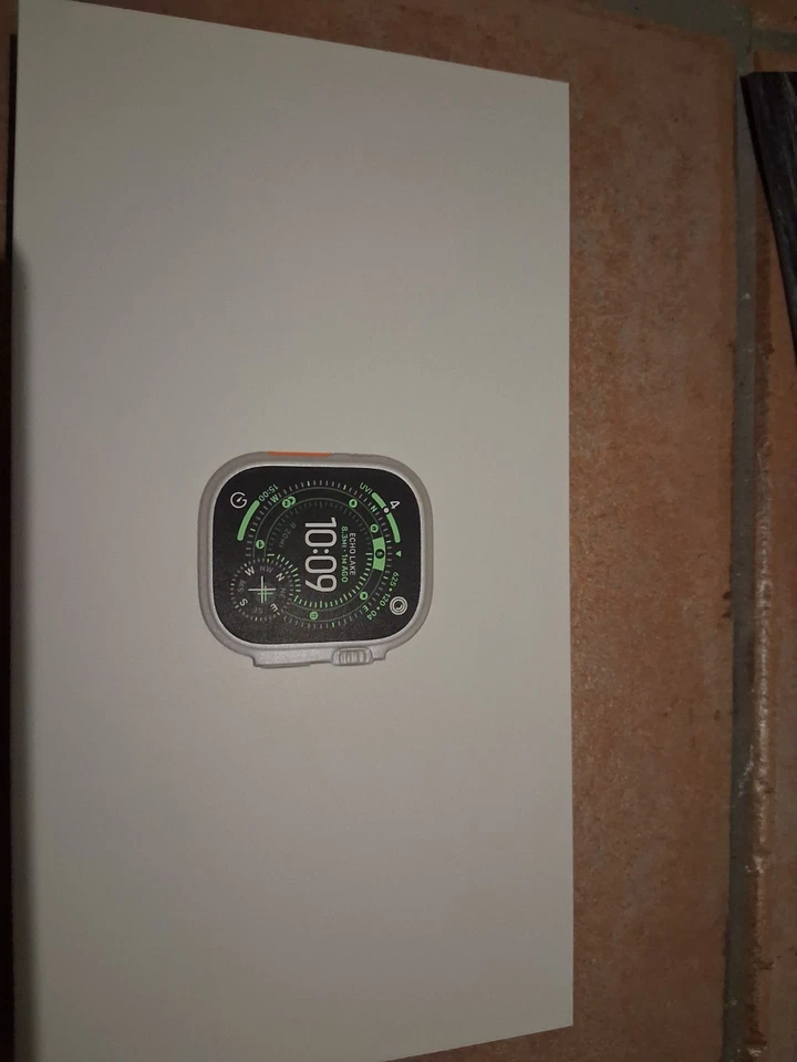 Apple Watch Ultra 3 Titan Natur Ocean Band Maritimblau 2025 Neu +OVP versiegelt  - Bild 2 von 4