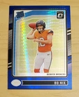 2024 Panini Donruss Optic - Rated Rookie Bo Nix #209 Blue Hyper Prizm (RC)
