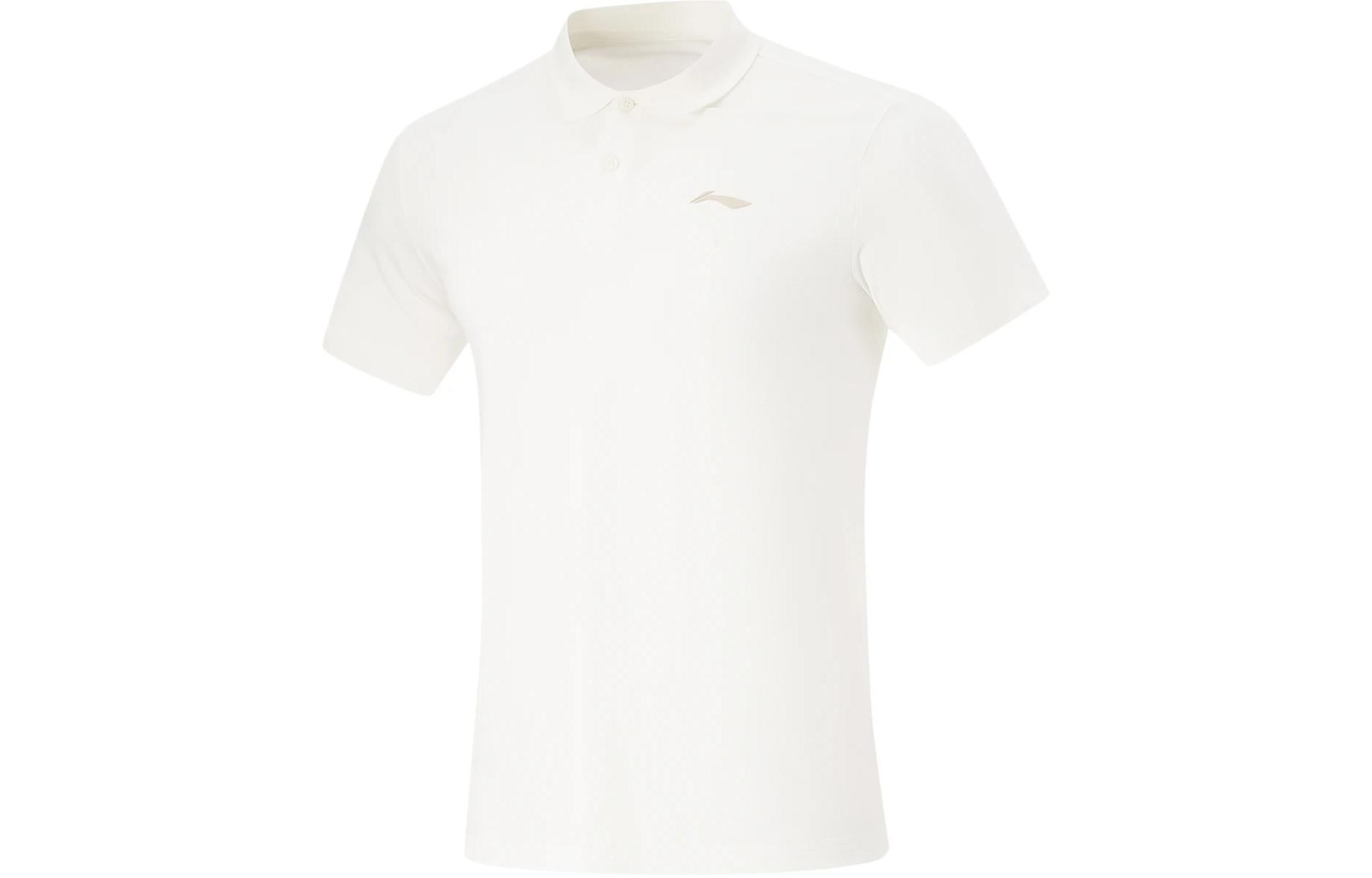 Однотонная прочная рубашка поло с коротким рукавом из серии Li-Ning Fitness 15590₽