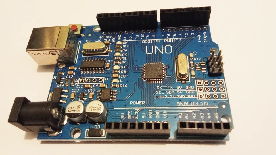 Carte Clone Compatible Arduino Uno Rev3 - Version ATMEGA328P - Sans Câbles USB - Photo 2/3