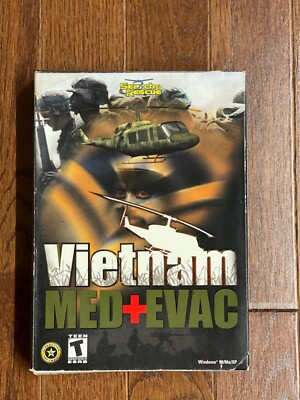 Vietnam Med + Evac - PC Cd-rom -  New Sealed - Small Box Global Star Software