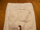 GARAGE RETRO HIGH WAIST DISTRESSED WHITE DENIM JEANS SIZE 11 (29 X 26) EUC — photo 7
