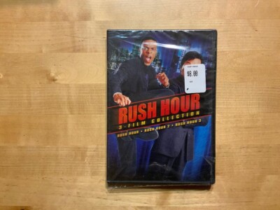 RUSH HOUR 3-FILM COLLECTION New DVD 1 2 3 Chris Tucker Jackie Chan