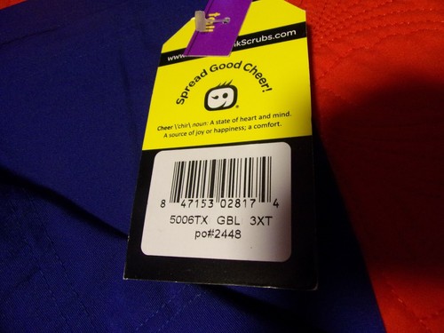 Wonder Wink Origins Royal Blue Scrub Pants NEW size 3XT - Picture 6 of 6