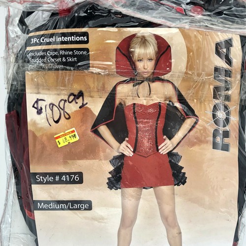 New Roma Cruel Intentions Sexy Costume - Size M/L - Picture 2 of 7
