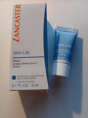 1 Luxusprobe à 3ml Lancaster Skin Life Shield & Glow Primer 2 in 1 SPF 30 LSF 30