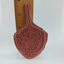 Rubber Stamp Unmounted - Girl Swinging