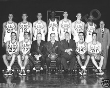 1957-58 BOSTON CELTICS NBA BASKETBALL 8X10 TEAM PHOTO